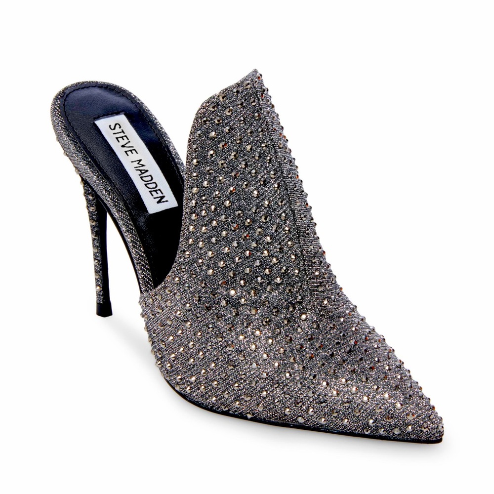 Steve Madden Sky Rhinestones Heels Women’s 6.5 Never Worn